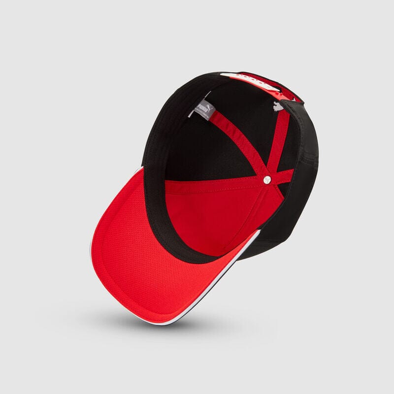 Formula 1 Tech Collection Puma F1 Kids Essentials Baseball Hat - Black/Red Hats Formula 1 
