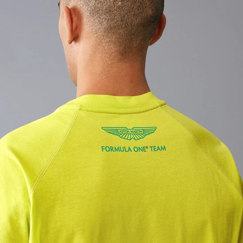 Aston Martin F1 Lifestyle Logo T-Shirt - Green/Lime/White T-shirts Aston Martin F1 