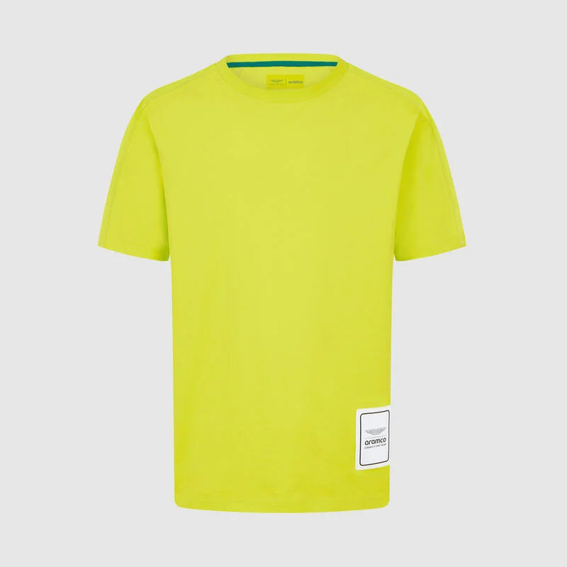 Aston Martin F1 Lifestyle Logo T-Shirt - Green/Lime/White T-shirts Aston Martin F1 XXS Lime 