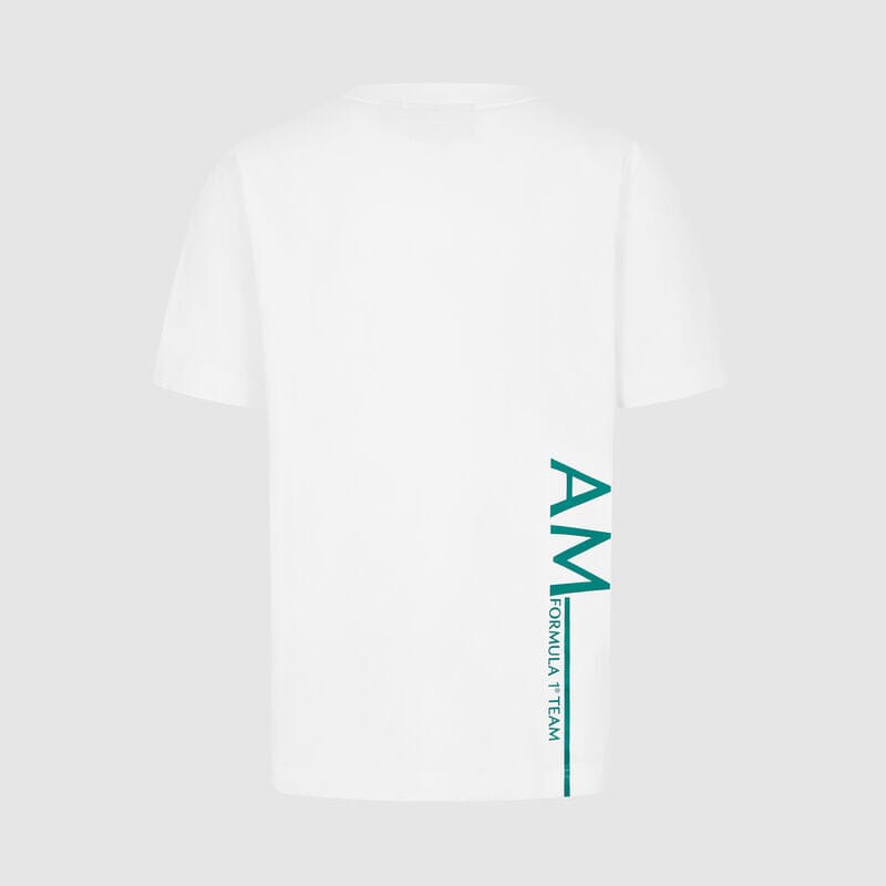 Aston Martin F1 Lifestyle Oversized T-Shirt - White/Green T-shirts Aston Martin F1 