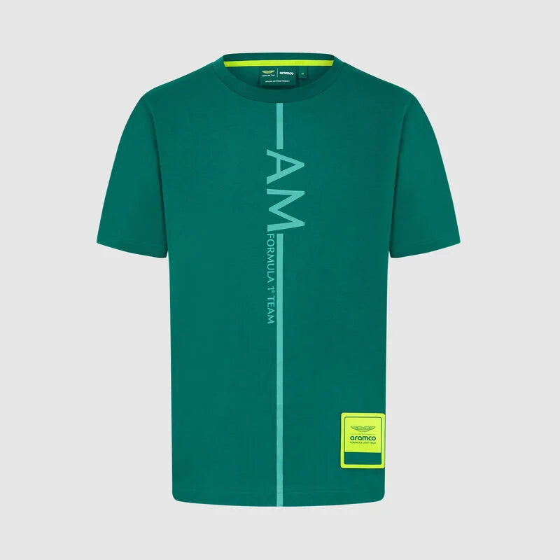 Aston Martin F1 Lifestyle Oversized T-Shirt - White/Green T-shirts Aston Martin F1 XS Green 