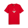 Scuderia Ferrari F1 Puma Men's Charles Leclerc "95 Years" Driver T-Shirt -White/Red T-shirts Scuderia Ferrari XS Red 