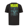 Aston Martin F1 Men's Limited Edition Miami GP Graphic T-Shirt - Night Storm T-shirts Aston Martin F1 