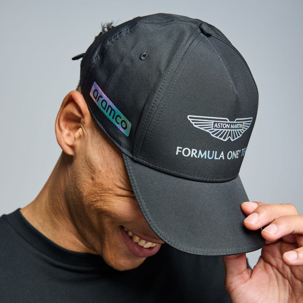 Aston Martin F1 Special Edition Las Vegas GP Hat - Black Hats Aston Martin F1 