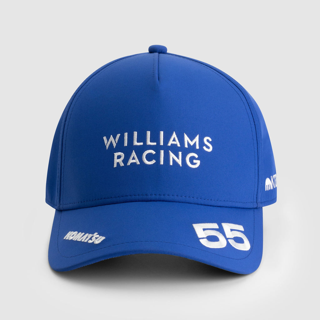 Williams Racing F1 2025 Carlos Sainz Blue Team Hat - Adult/Kids Hats Williams Racing 