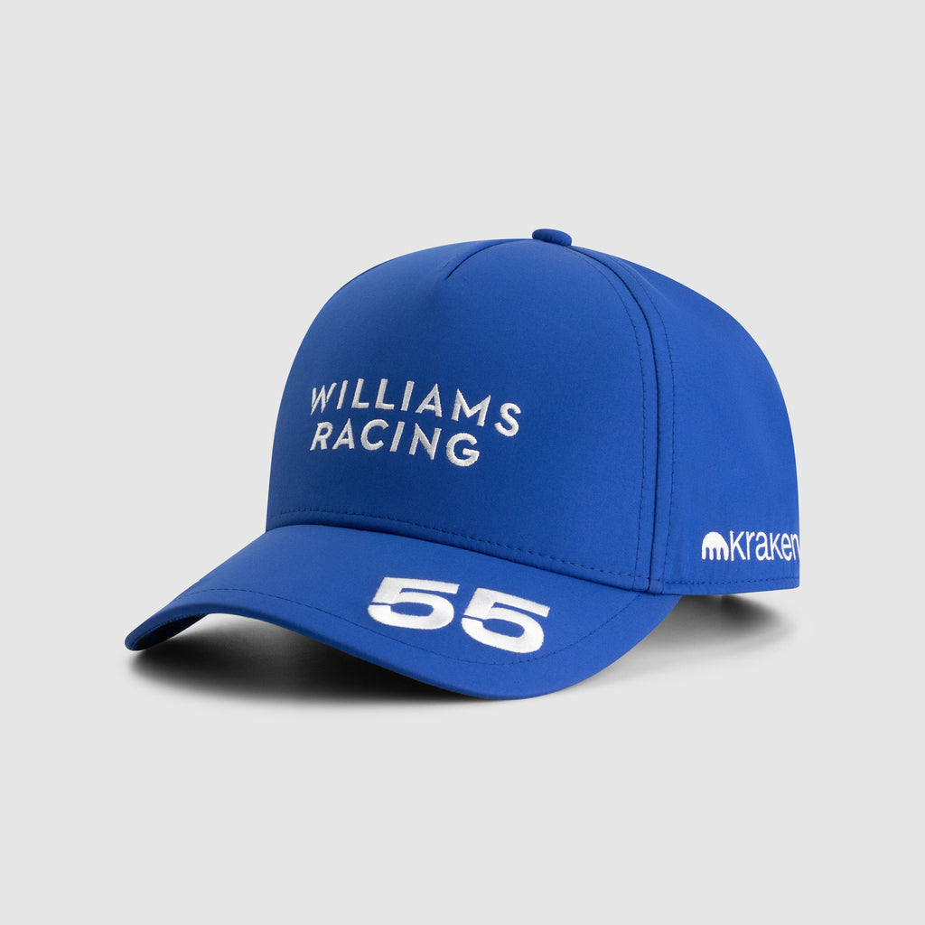 Williams Racing F1 2025 Carlos Sainz Blue Team Hat - Adult/Kids Hats Williams Racing 