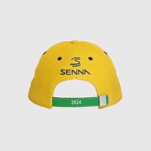 Pirelli Podium Special Edition "Ayrton Senna" Brazil Sao Paulo GP 1st Place Hat- Yellow Hats Pirelli 