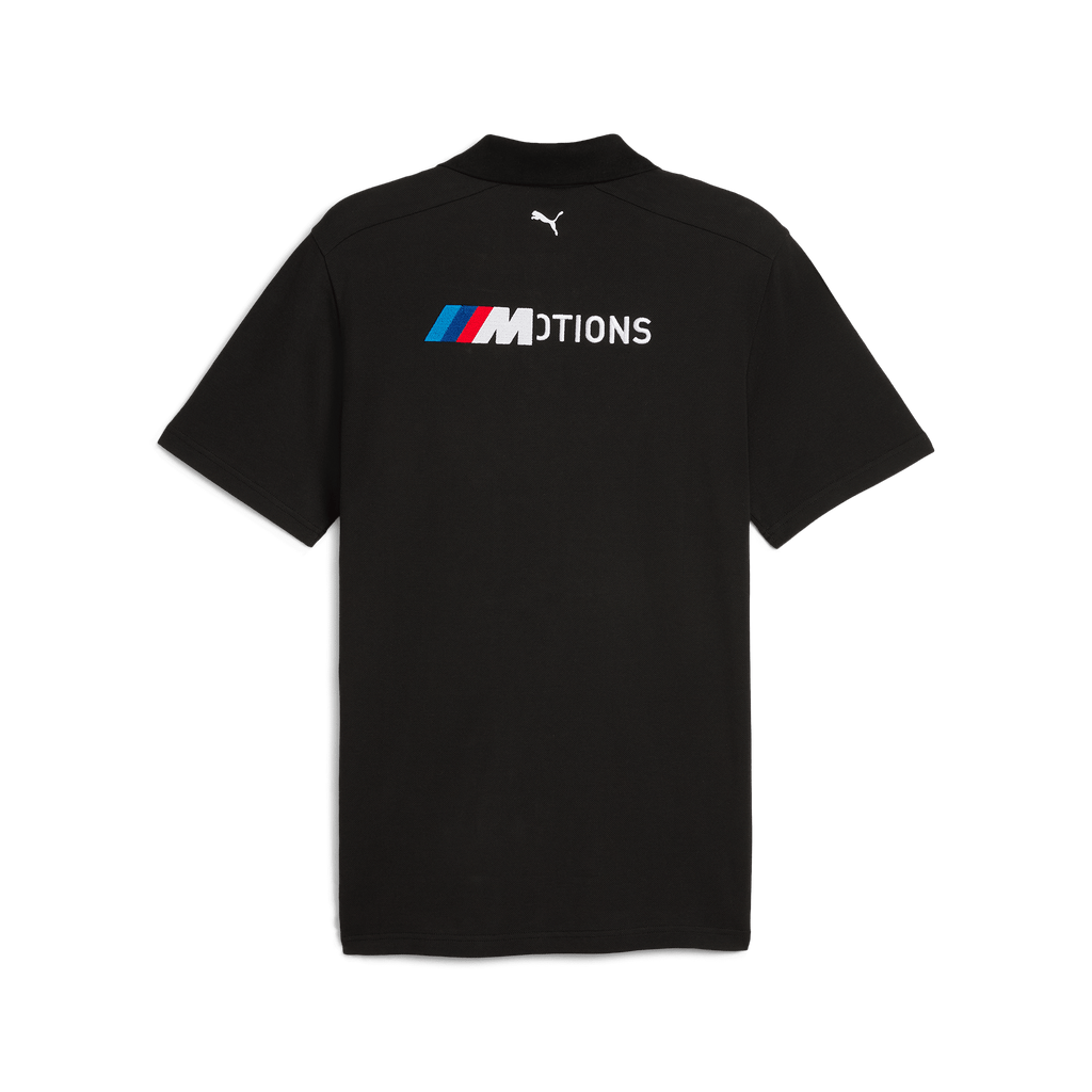 BMW Motorsports Men's Motions Polo Shirt- Black Polos BMW Motorsports 