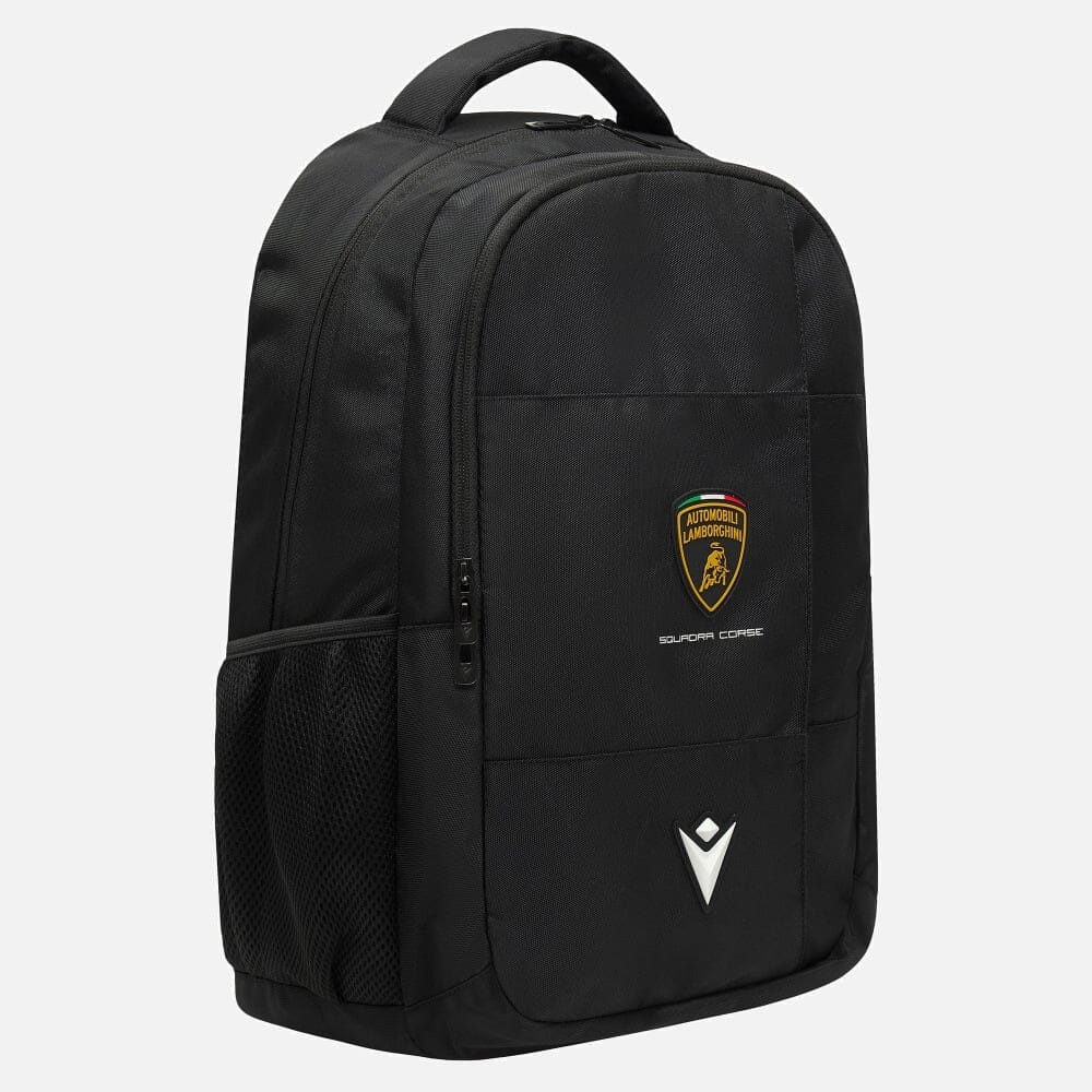 Automobili Lamborghini Squadra Corse Backpack - Black Bags Automobili Lamborghini 