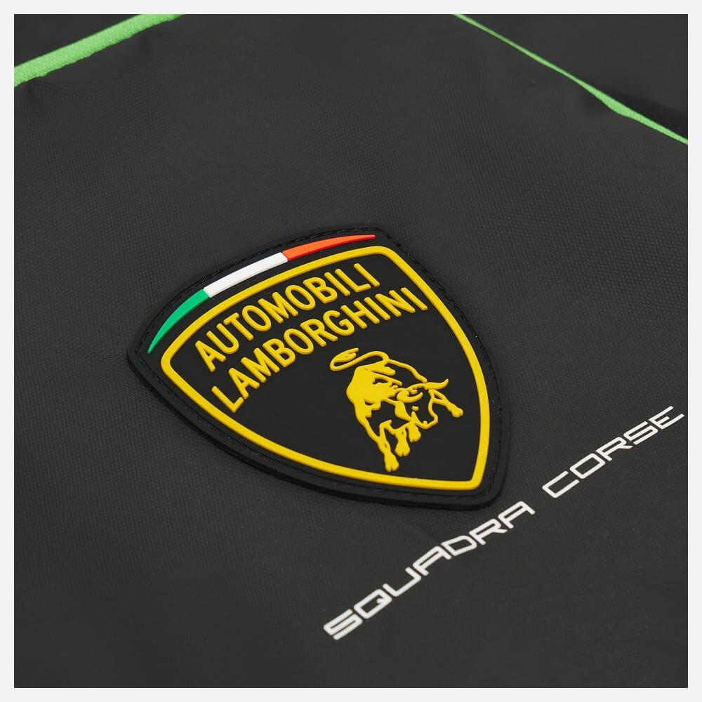 Automobili Lamborghini Squadra Corse Pullbag - Black Bags Automobili Lamborghini 