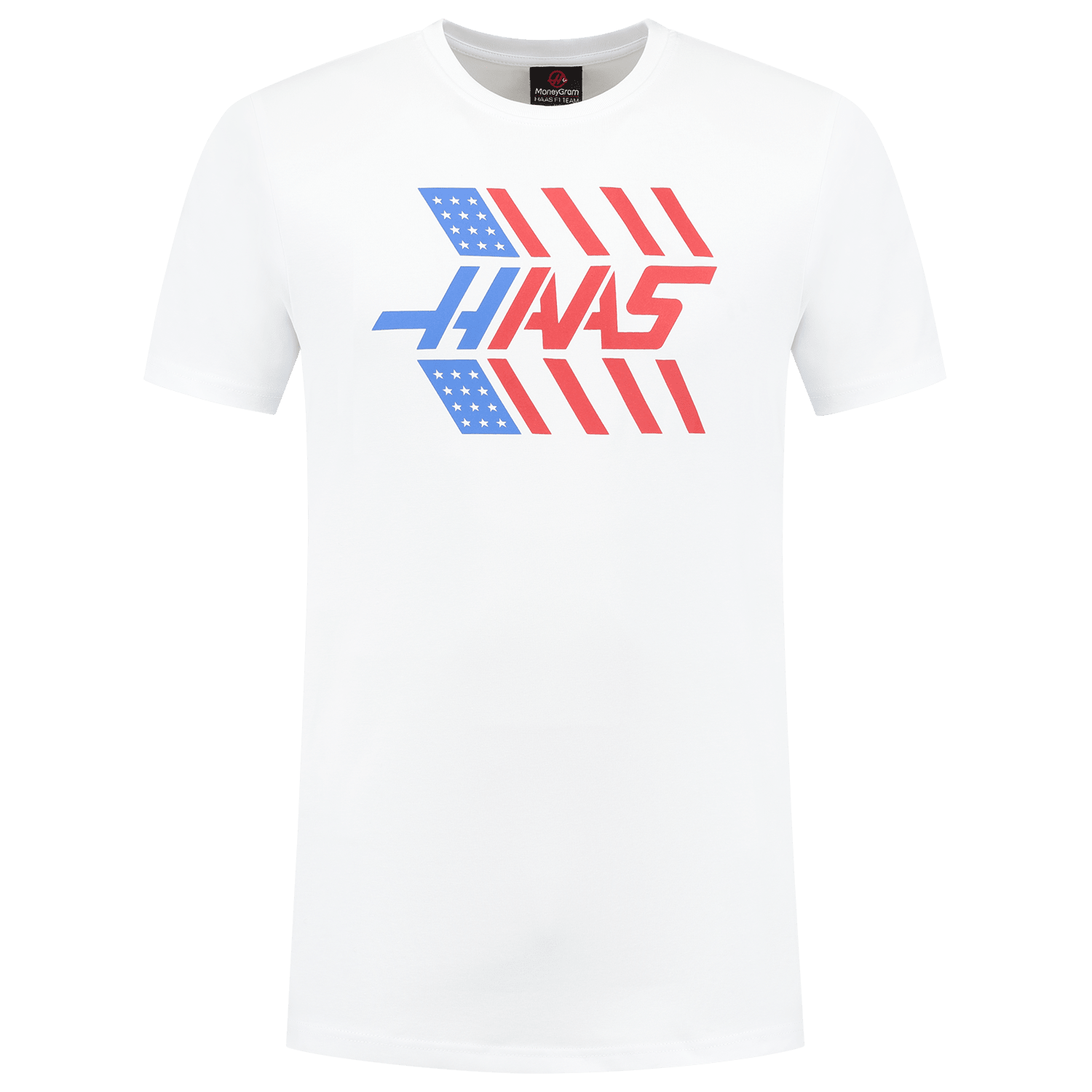 Haas Racing F1 Stars and Stripes T-Shirt - White