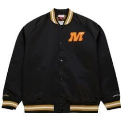 McLaren Racing F1 Mitchell & Ness Special Edition Las Vegas GP Lightweight Satin Full-Snap Jacket- Black Shorts McLaren-Castore 