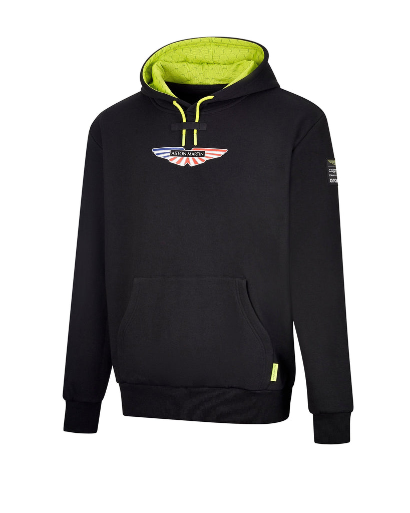 Aston Martin Cognizant F1 2023 USA GP Men's Hoodie- Black Hoodies Aston Martin F1 