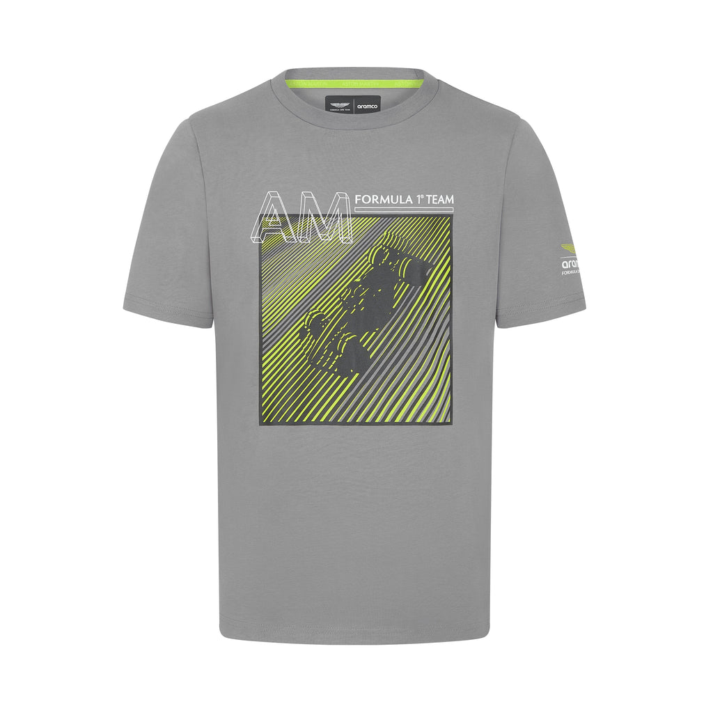 Aston Martin F1 Fanwear Tonal Car Graphic T-Shirt T-shirts Aston Martin F1 