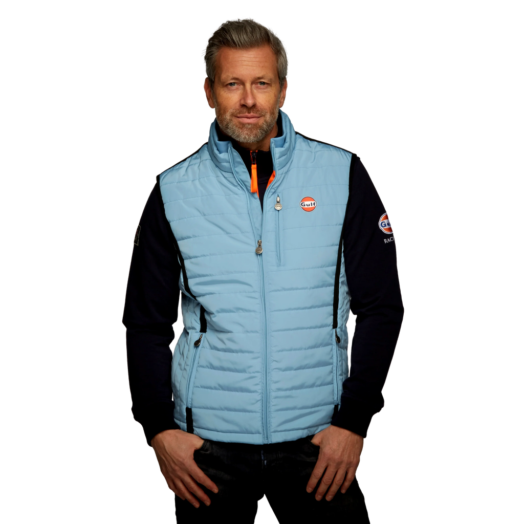 GrandPrix Originals Men's Gulf Performance Vest - Blue Vest GrandPrix Originals USA 