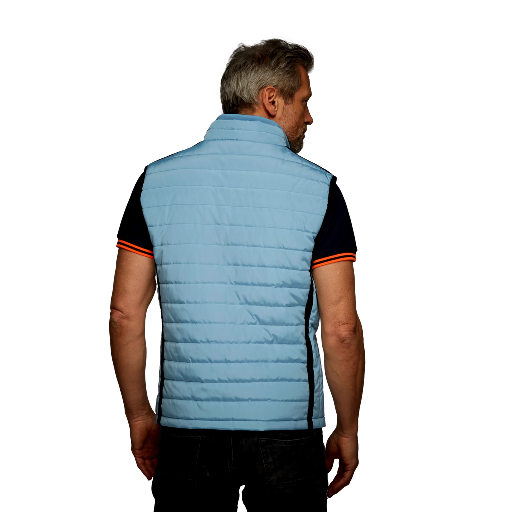 GrandPrix Originals Men's Gulf Performance Vest - Blue Vest GrandPrix Originals USA 