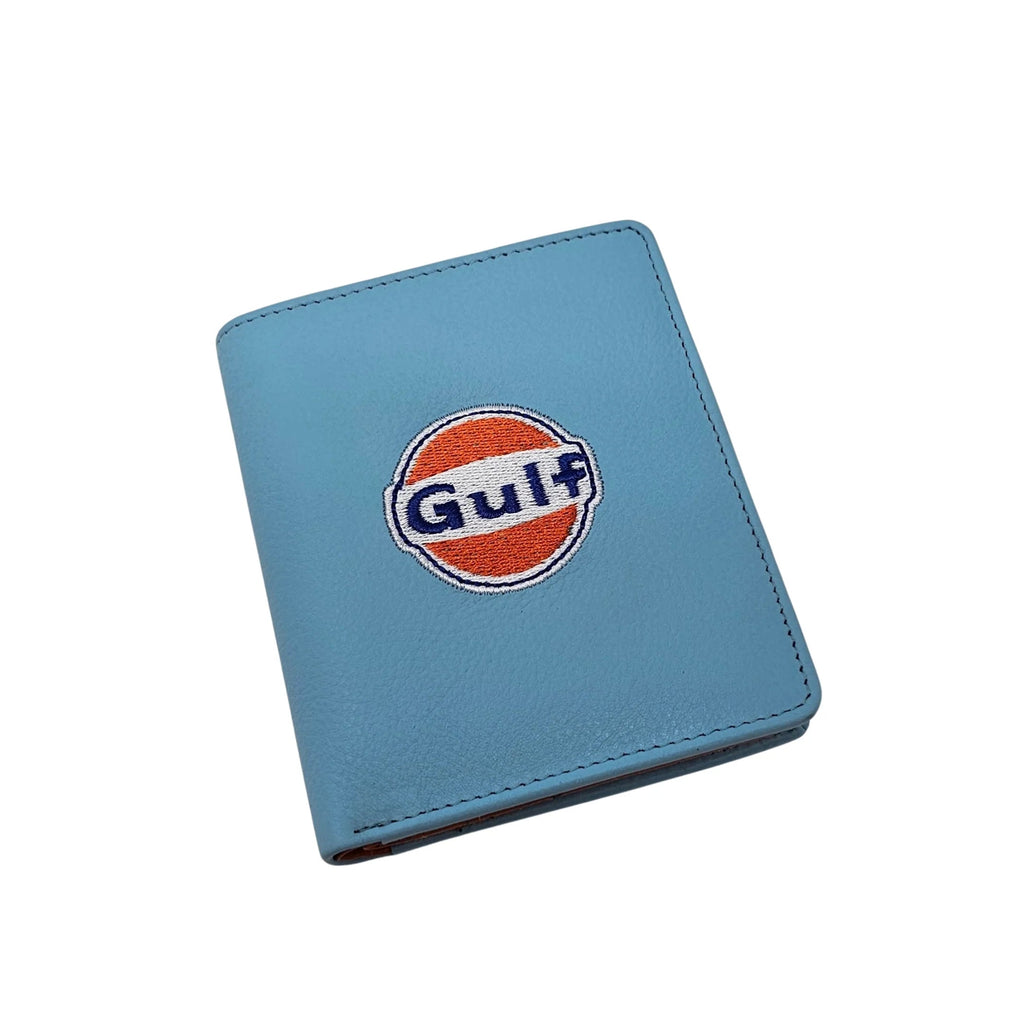 GrandPrix Originals Gulf Bi-Fold Wallet - Blue Wallets GrandPrix Originals USA 