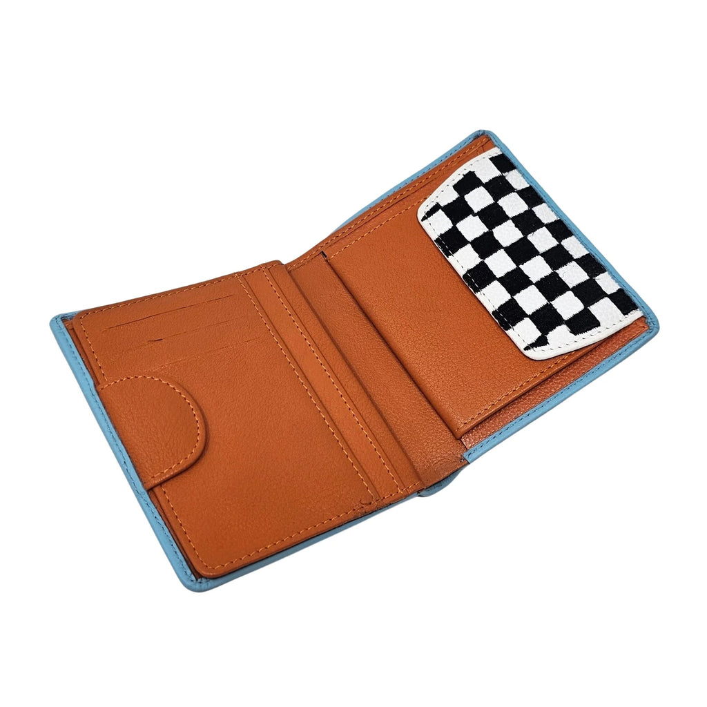 GrandPrix Originals Gulf Bi-Fold Wallet - Blue Wallets GrandPrix Originals USA 