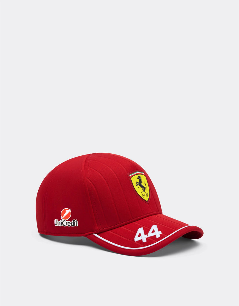 Scuderia Ferrari F1 2025 Lewis Hamilton Team Driver Red Hat - Cherry Red Hats Scuderia Ferrari 