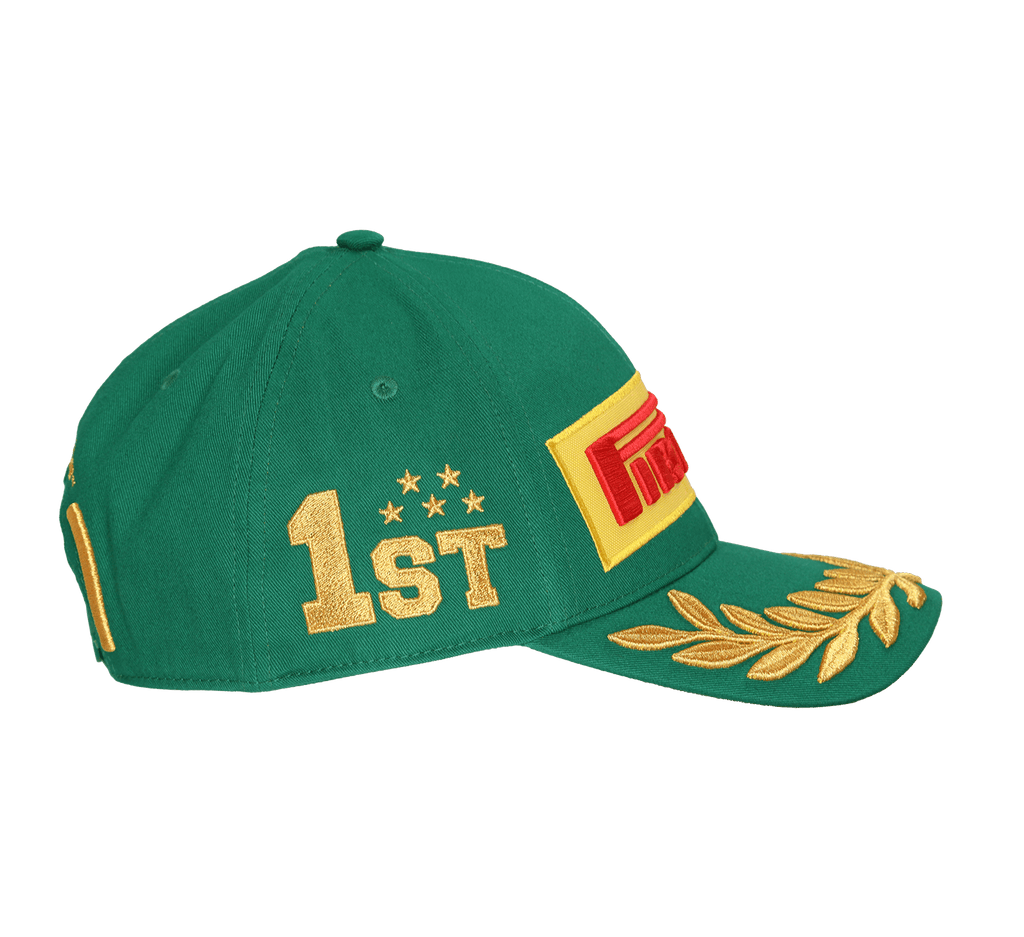 Pirelli Podium Special Edition Melbourne Australia GP 1st Place Hat - Green Hats Pirelli 