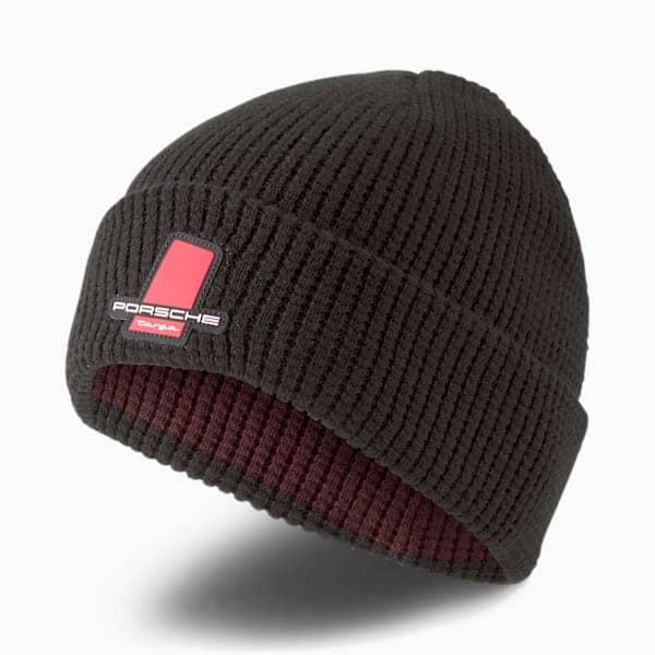 Porsche Design Puma Classic Cuff Beanie -Blue/Black Hats Porsche Black 