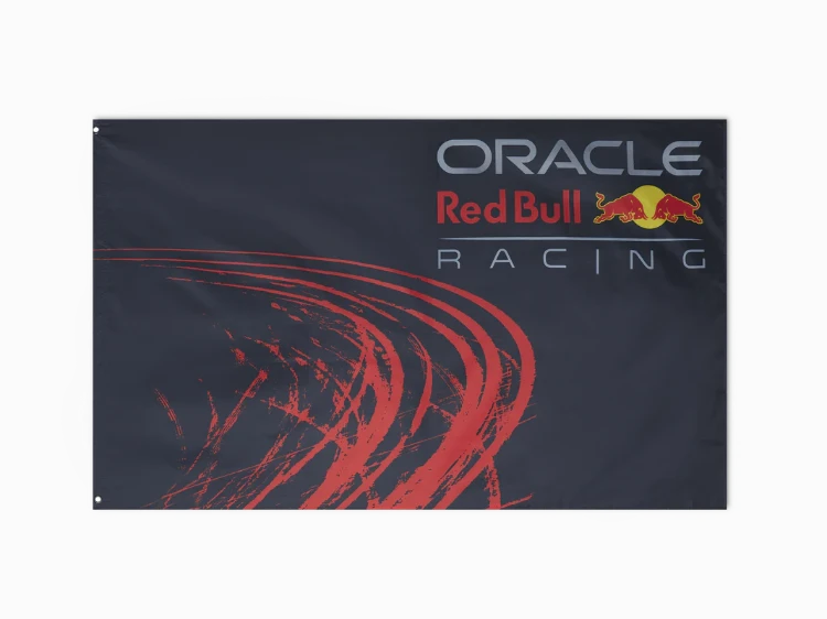 Red Bull Racing F1 Team Flag - Navy Flag Red Bull Racing 