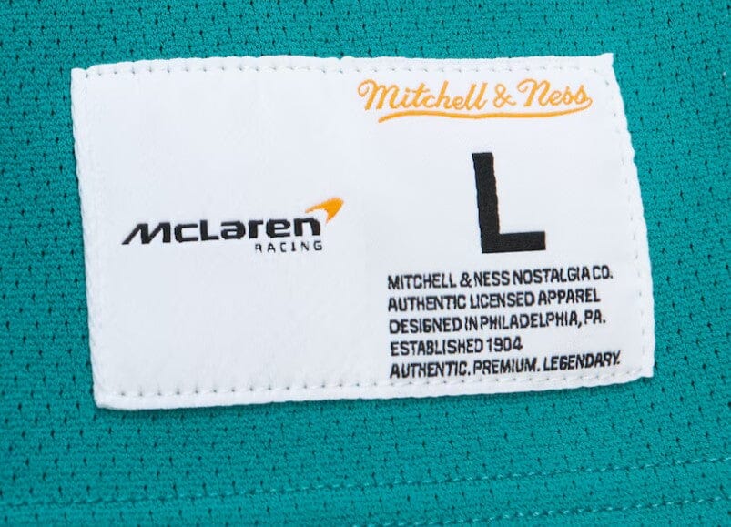 McLaren Racing F1 Special Edition Las Vegas GP Lando Norris Mitchell & Ness Football Jersey Jersey McLaren-Castore 