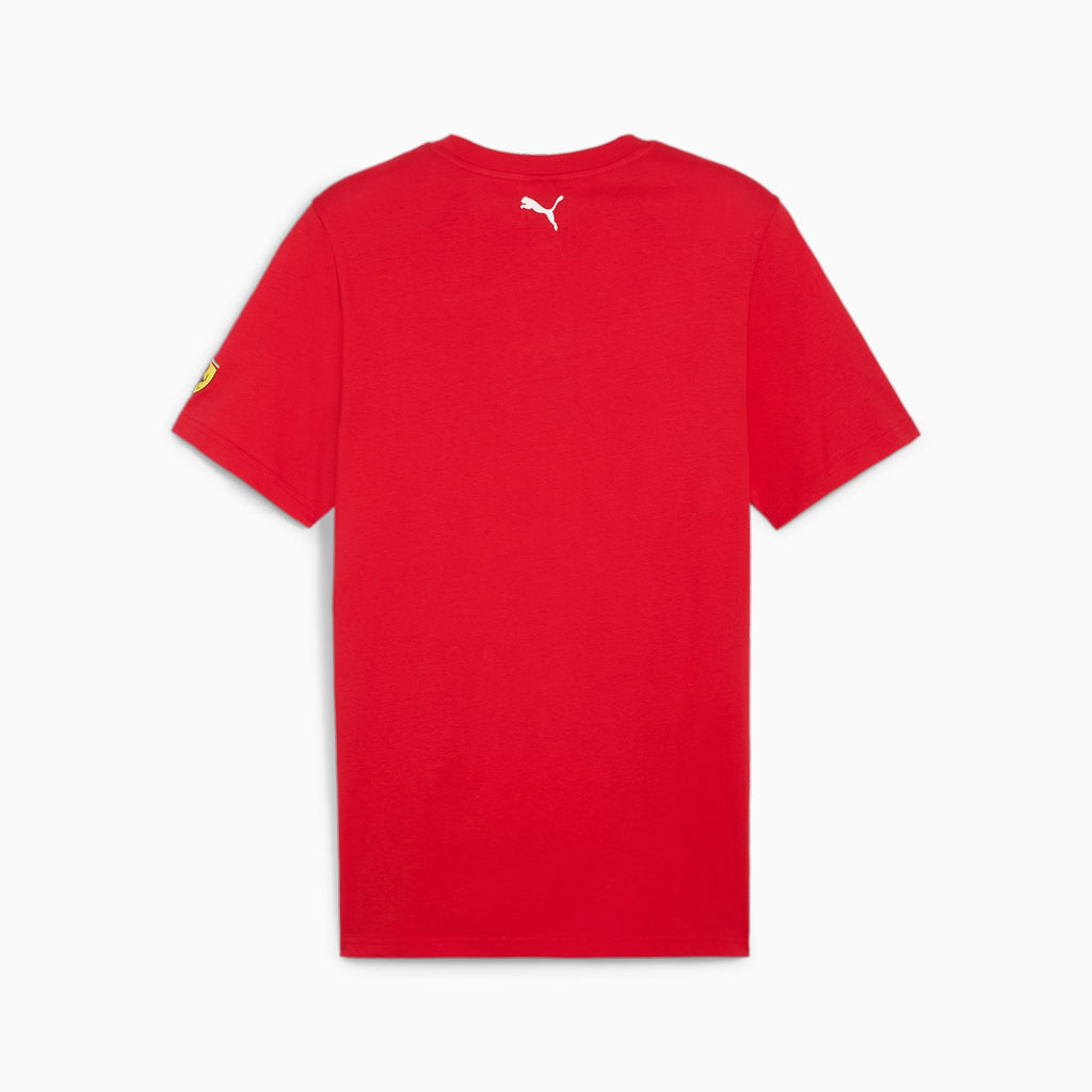 Scuderia Ferrari F1 Men's Puma Motorsport Race Graphic T-Shirt -Pink/Red/Black T-shirts Scuderia Ferrari 