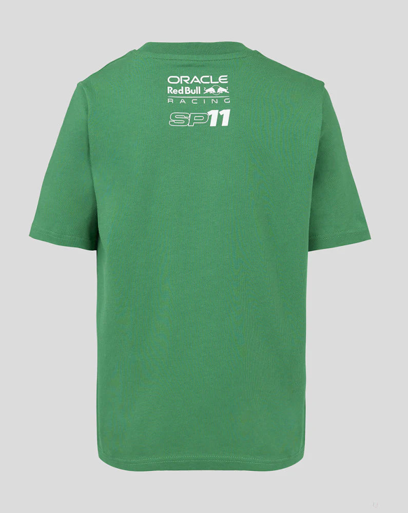 Red Bull Racing F1 Kids Sergio "Checo" Perez T-Shirt - Youth Green/Black T-shirts Red Bull Racing 