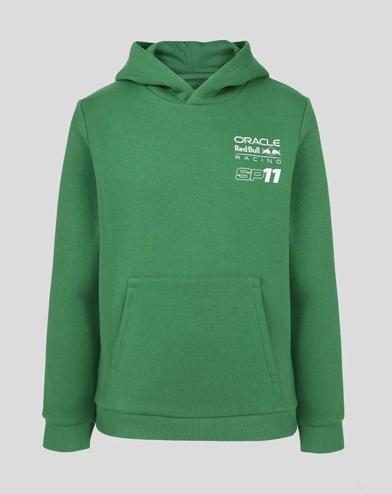 Red Bull Racing F1 Kids Sergio "Checo" Perez SP11 Hoodie - Youth Green Hoodies Red Bull Racing 