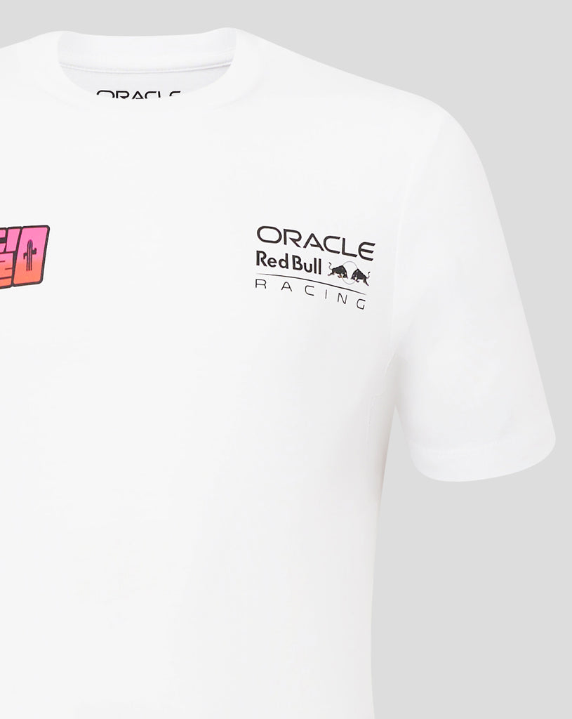 Red Bull Racing F1 Kids Sergio "Checo" Perez Special Edition Mexico GP T-Shirt -Youth White T-shirts Red Bull Racing 