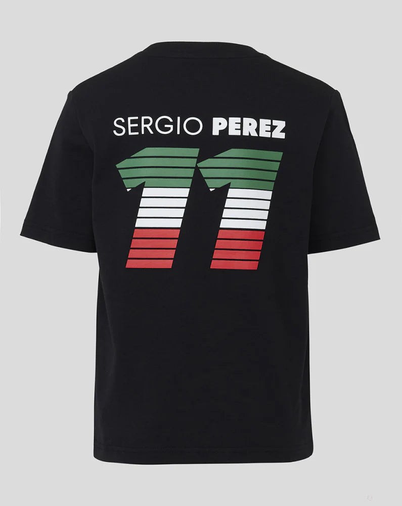 Red Bull Racing F1 Kids Sergio "Checo" Perez T-Shirt - Youth White/Black T-shirts Red Bull Racing 