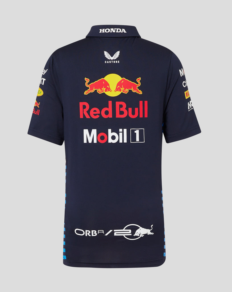 Red Bull Racing F1 Kid's 2024 Team Polo- Youth Navy Polos Red Bull Racing 