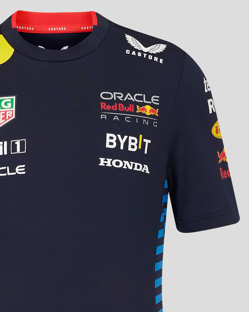 Red Bull Racing F1 Kid's 2024 Team T-Shirt - Youth Navy T-shirts Red Bull Racing 