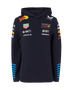 Red Bull Racing F1 Kid's 2024 Team Pullover Hoodie- Youth Navy Hoodies Red Bull Racing 