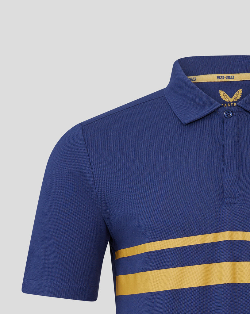 Le Mans 24 Hours Men's Centennial Polo- Blue Polos Le Mans 24 Hours 