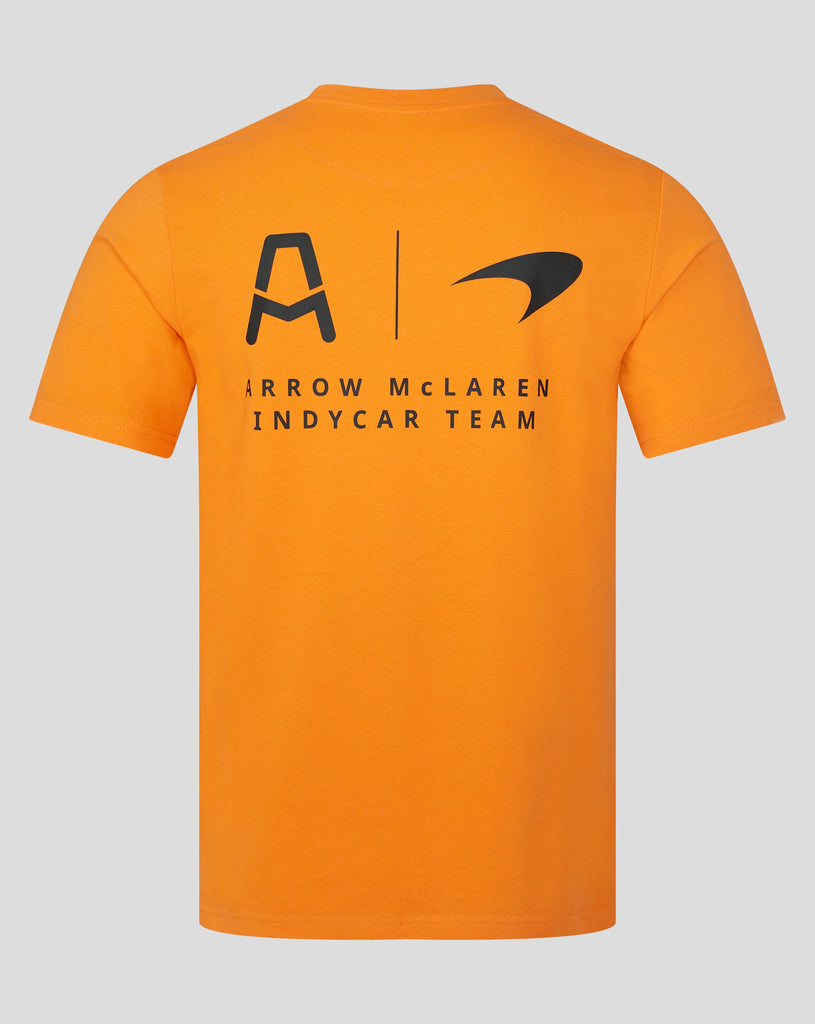 McLaren Indy Car Men's Team T-Shirt -Papaya T-shirts McLaren Indy 