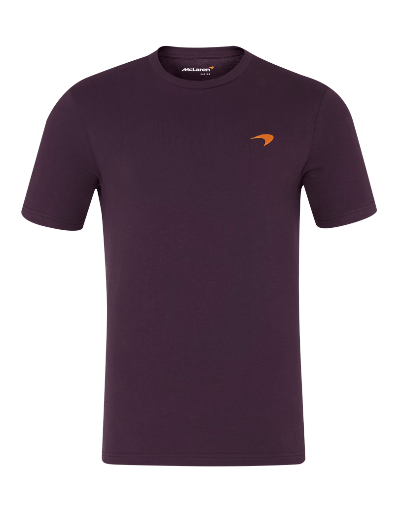 McLaren F1 Men's Born to Race T-Shirt - Papaya/Purple T-shirts McLaren-Castore 