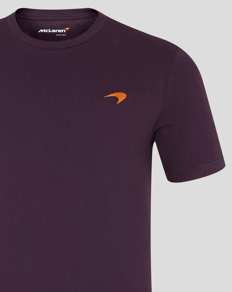 McLaren F1 Men's Born to Race T-Shirt - Papaya/Purple T-shirts McLaren-Castore 