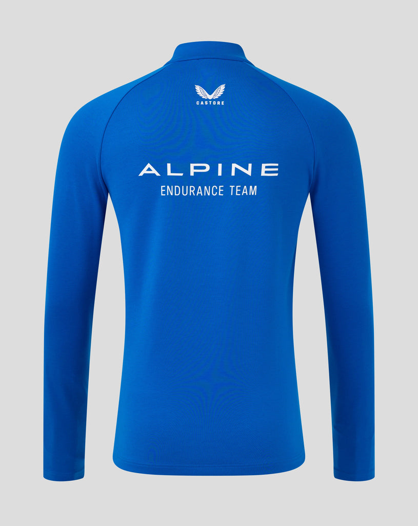 Alpine Racing F1 2025 Team 1/4 Zip Midlayer - Lapis Blue Jackets Alpine 