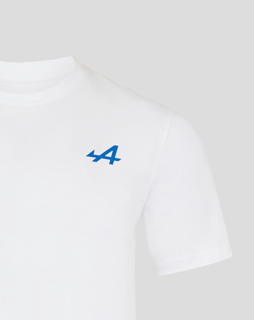 Alpine Racing F1 Graphic T-Shirt - Brilliant White T-shirts Alpine 