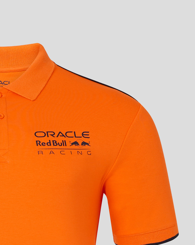 Red Bull Racing F1 Max Verstappen Polo Shirt- Exotic Orange T-shirts Red Bull Racing 