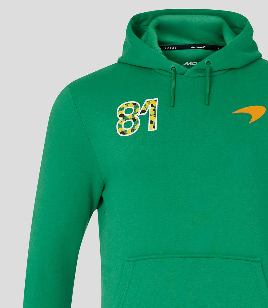 McLaren F1 Oscar Piastri Special Edition Australia Hoodie - Green Hoodies McLaren-Castore 