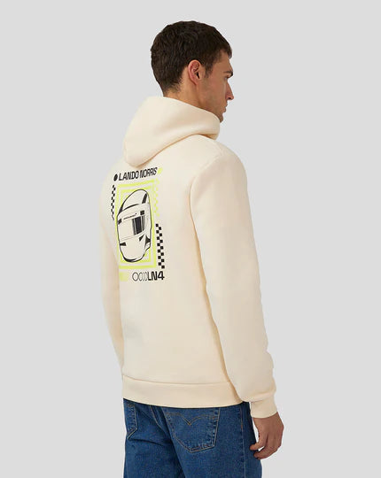 McLaren F1 Lando Norris Special Edition Silverstone GP Hoodie - Off White Hoodies McLaren-Castore 