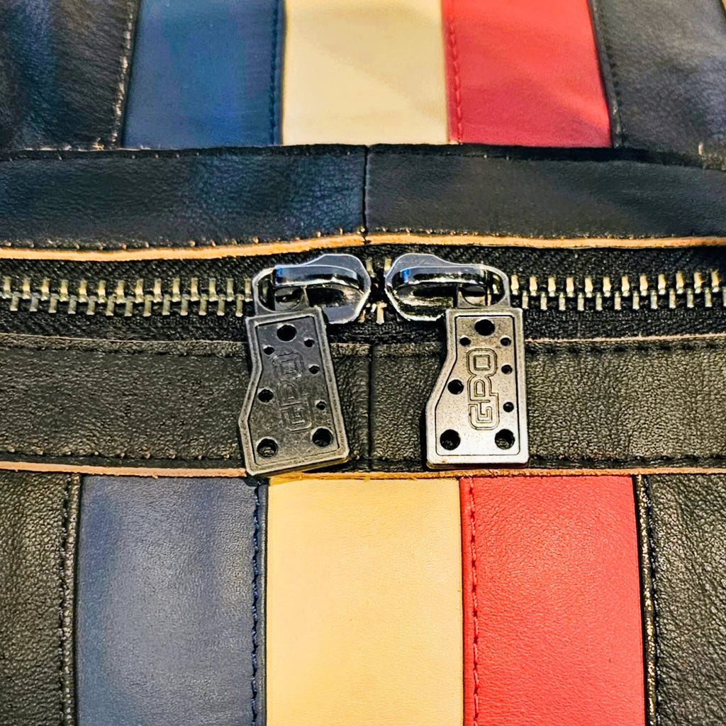 GrandPrix Originals Limited Edition Vintage Leather Track Sport Dual-Compartment Bag Bags GrandPrix Originals USA 