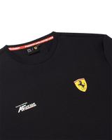 Scuderia Ferrari Hypercar Le Mans Men's Under T-Shirt - White/Black T-shirts Scuderia Ferrari Lemans 