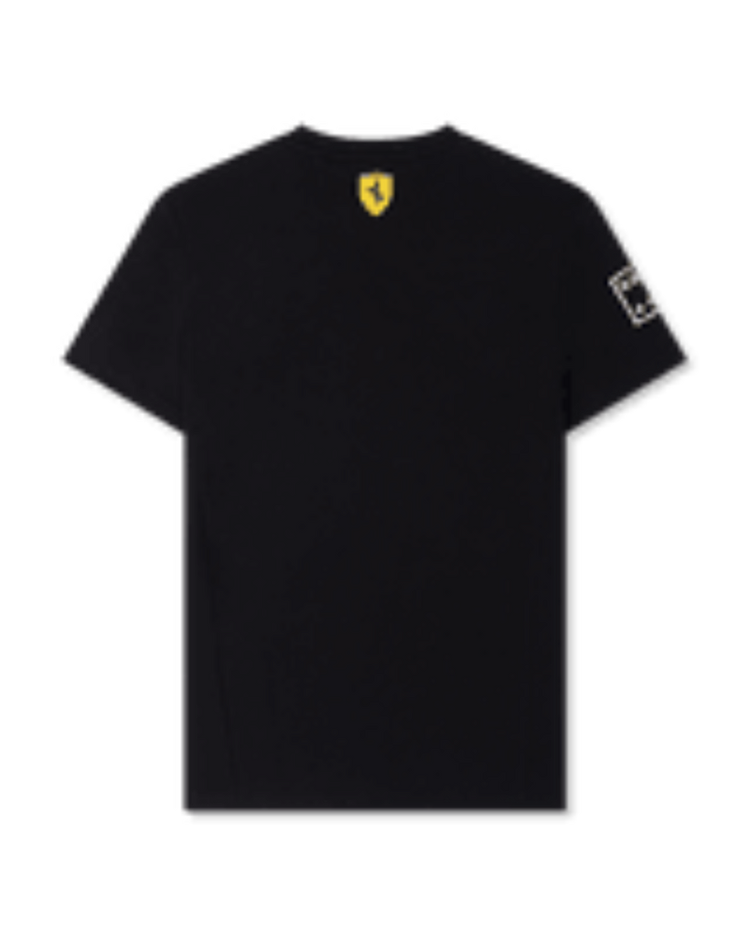 Scuderia Ferrari Hypercar Le Mans Men's Under T-Shirt - White/Black T-shirts Scuderia Ferrari Lemans 