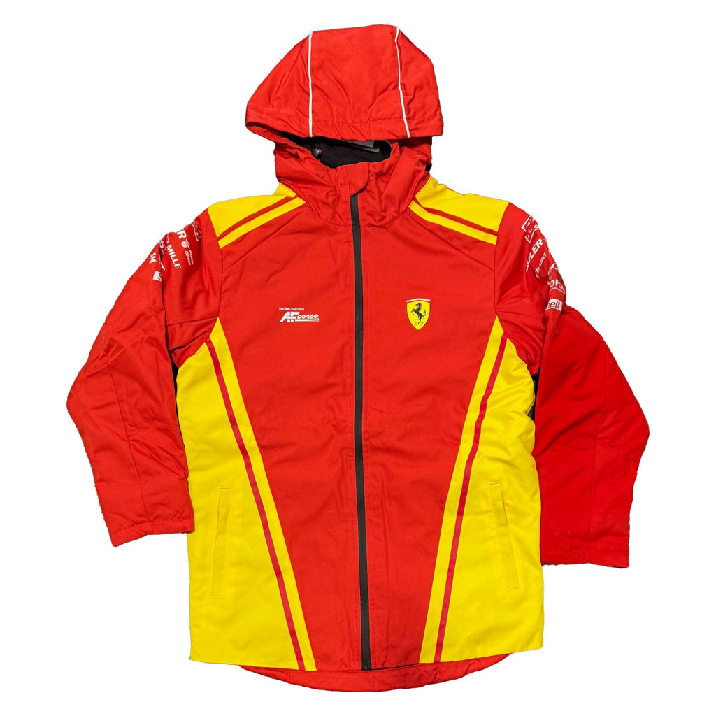 Scuderia Ferrari Hypercar Le Mans 2024 Men's Team Padded Jacket - Red Jackets Scuderia Ferrari Lemans 