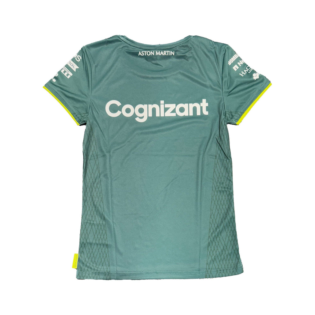 Aston Martin Cognizant F1 Women's Team T-Shirt - Green T-shirts Aston Martin F1 