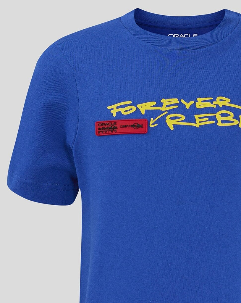 Red Bull Racing F1 20th Anniversary Kids T-Shirt - Youth Blue T-shirts Red Bull Racing 